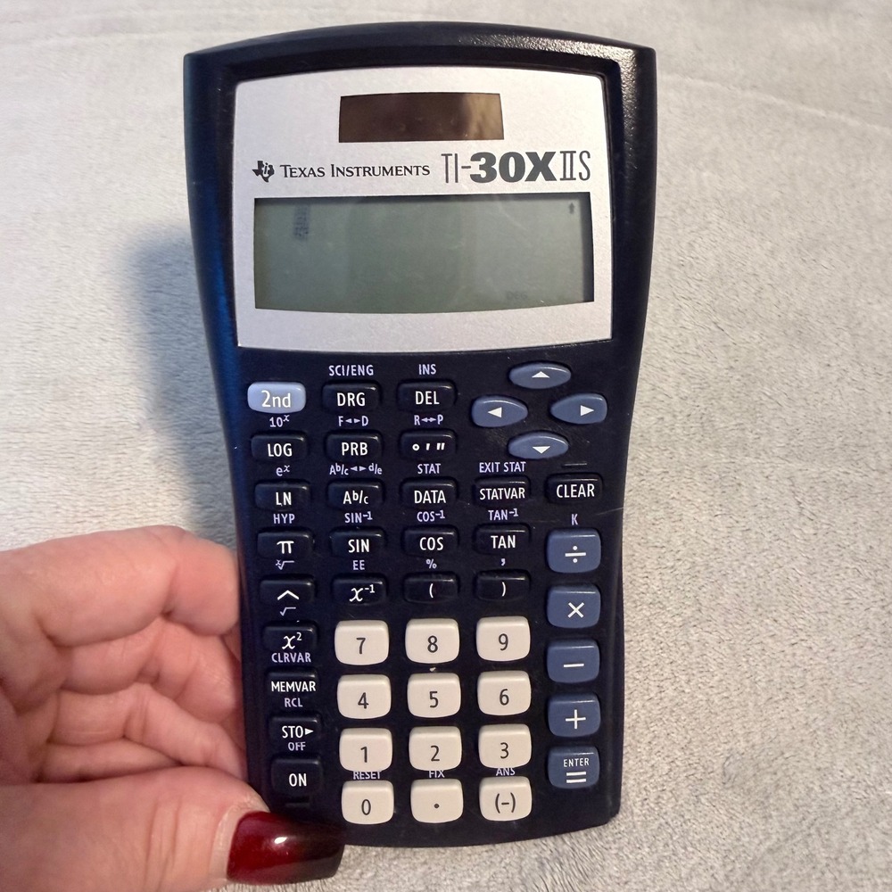 Texas Instruments TI-30XIIS Scientific Calculator Tested Working